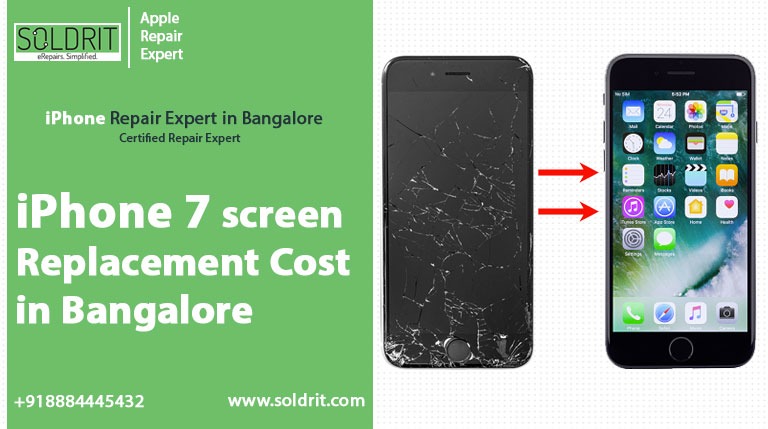 iPhone 7 screen Replacement Cost in Bangalore